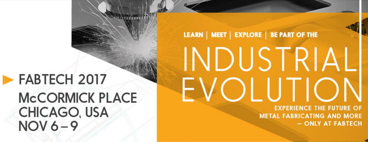 Meet us at Fabtech 2017